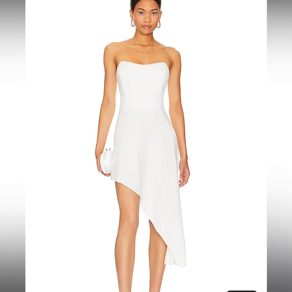 Amanda Uprichard Muse Dress in Ivory